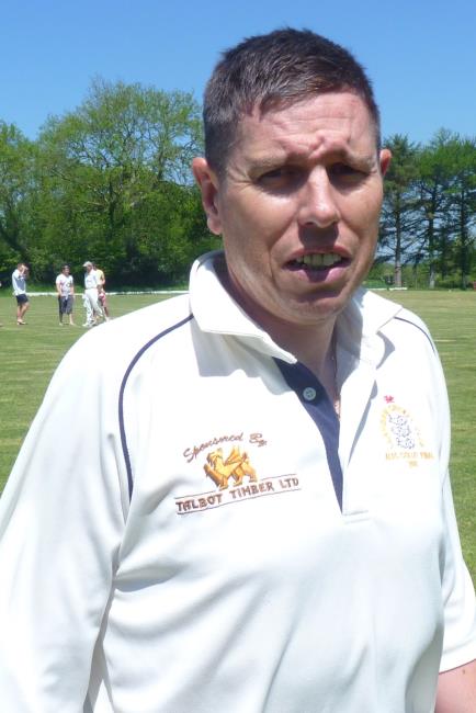 Jonathan Twigg - again in good batting form for Pembs Seniors B Jonathan Twigg - again in good batting form for Pembs Seniors B